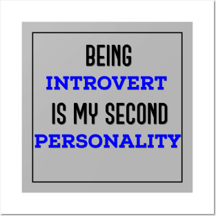 Being Introvert Posters and Art